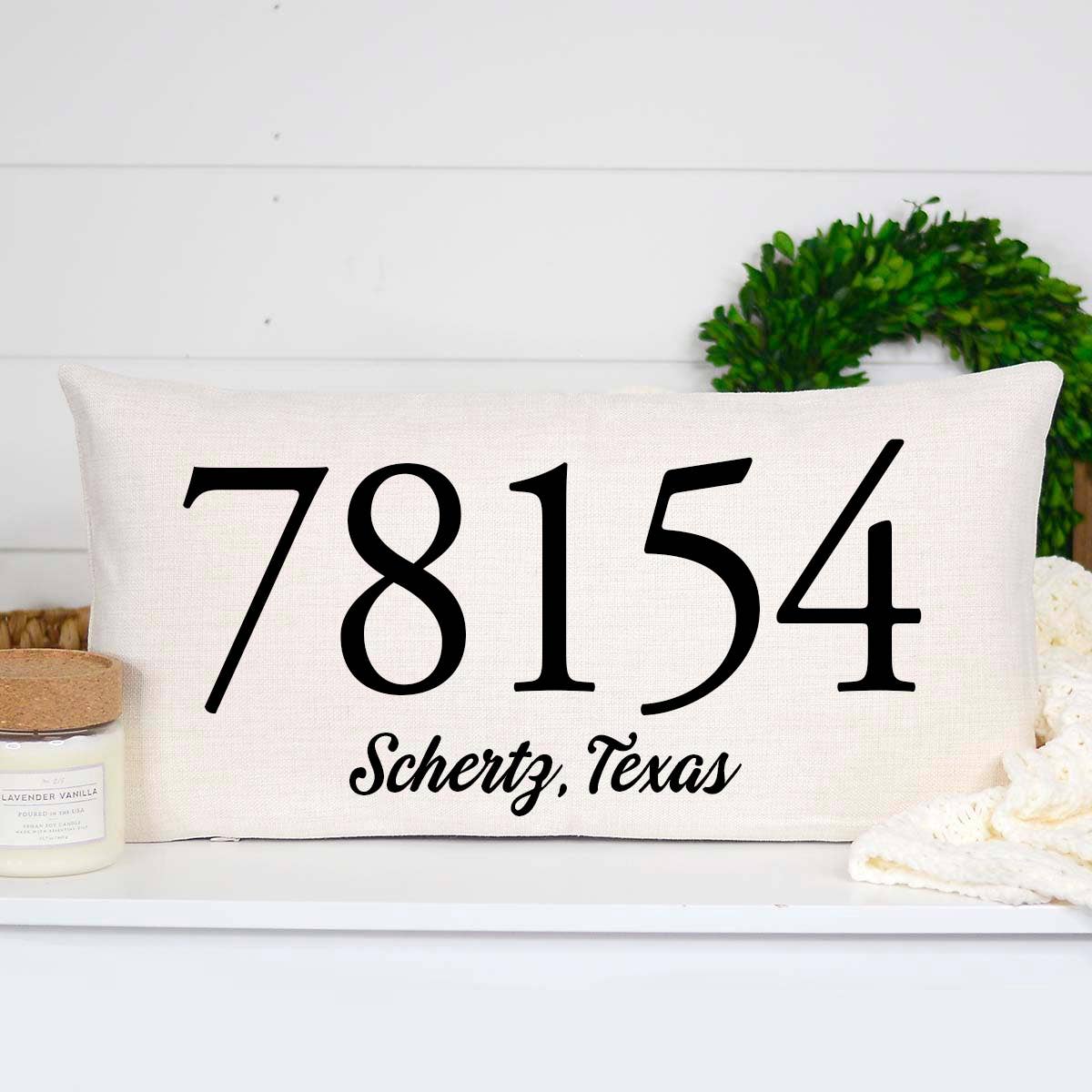 Lehi Zipcode Pillow
