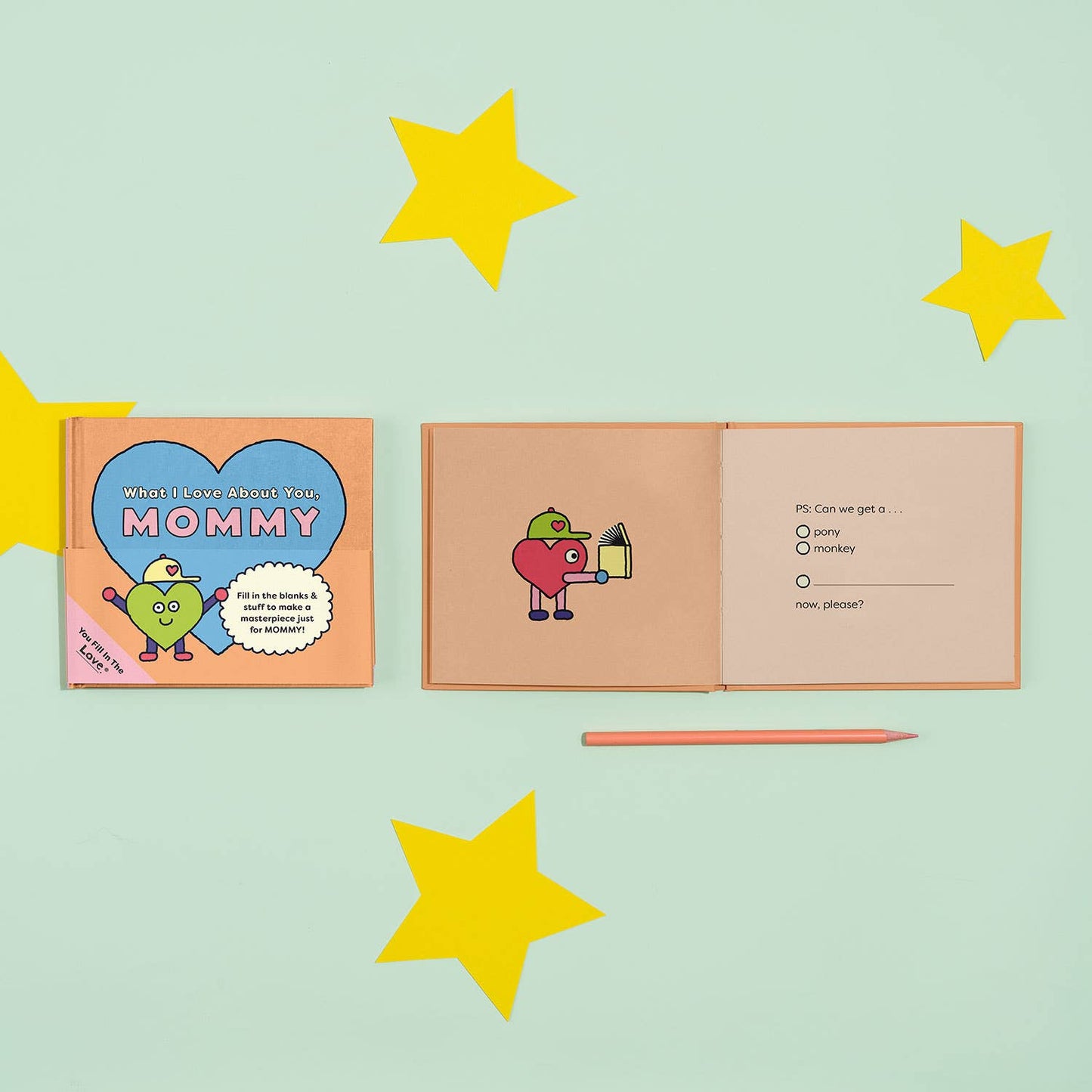 Mommy Fill in the Love Book