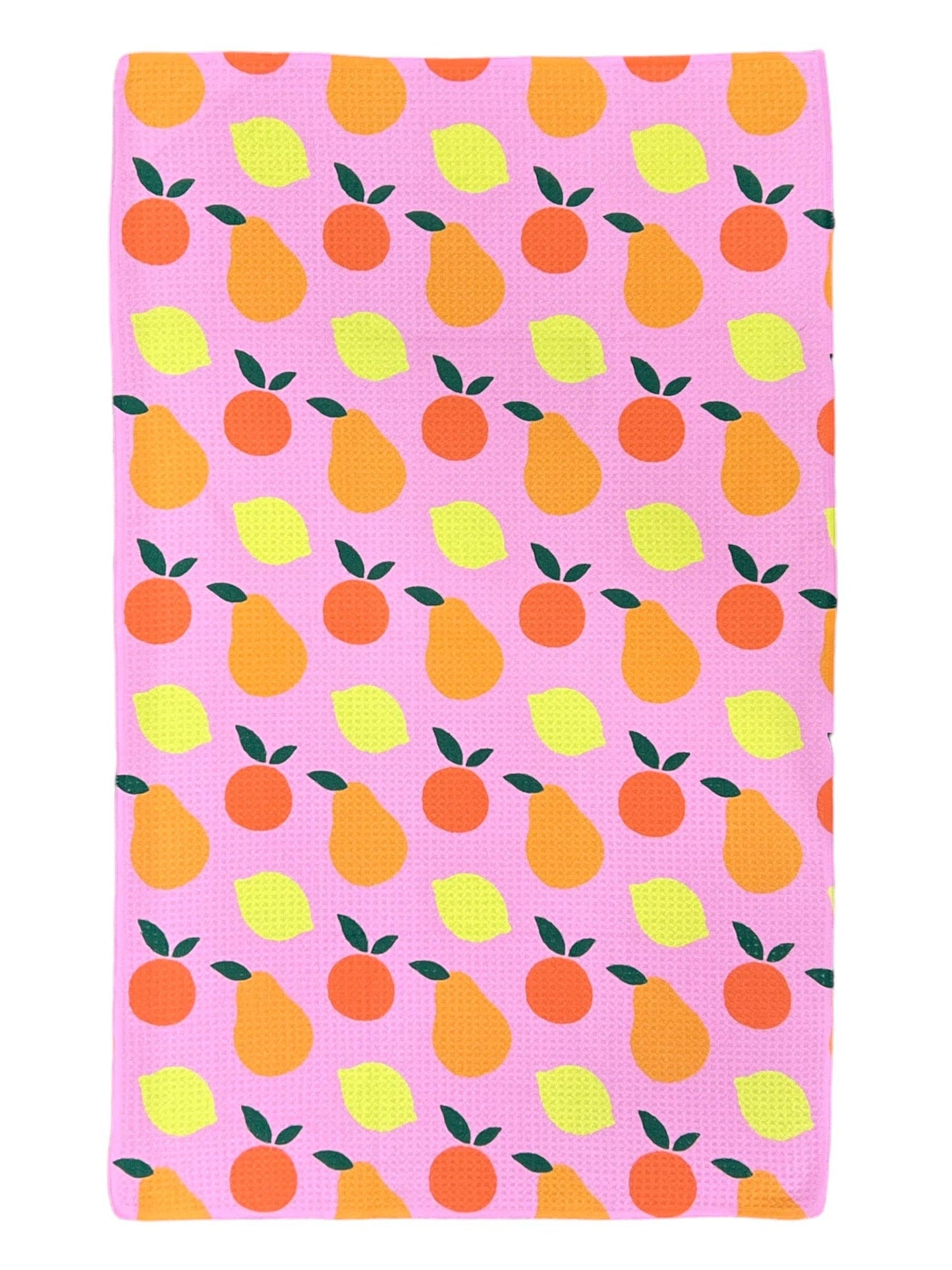 Crae Pink Citrus Pear: Single-Sided Hand Towel