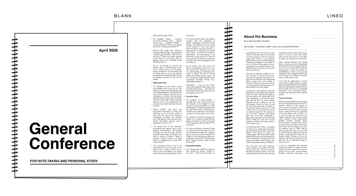 GNB General Conference Study Workbook - April 2026