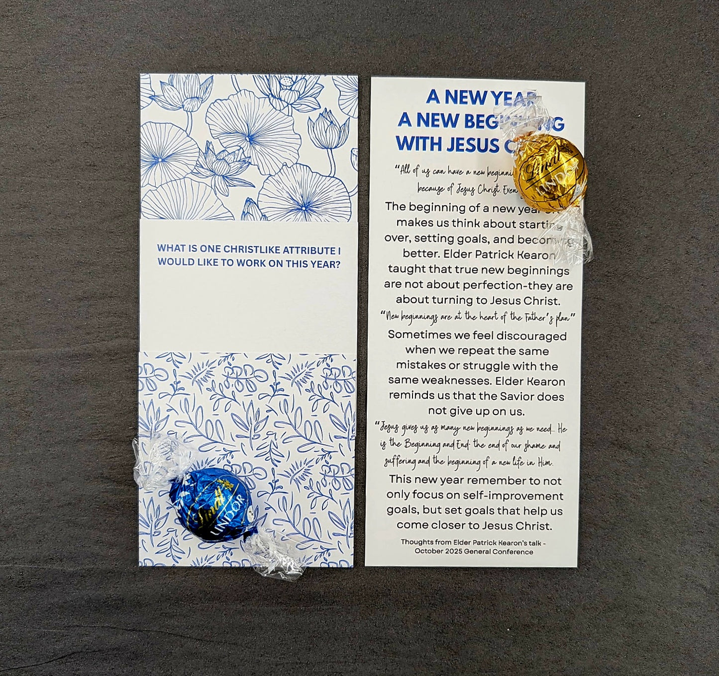 New Beginnings - January 2026 Ministering Gift