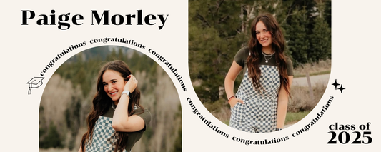 Paige Graduation Banner - Horizontal - 2x5