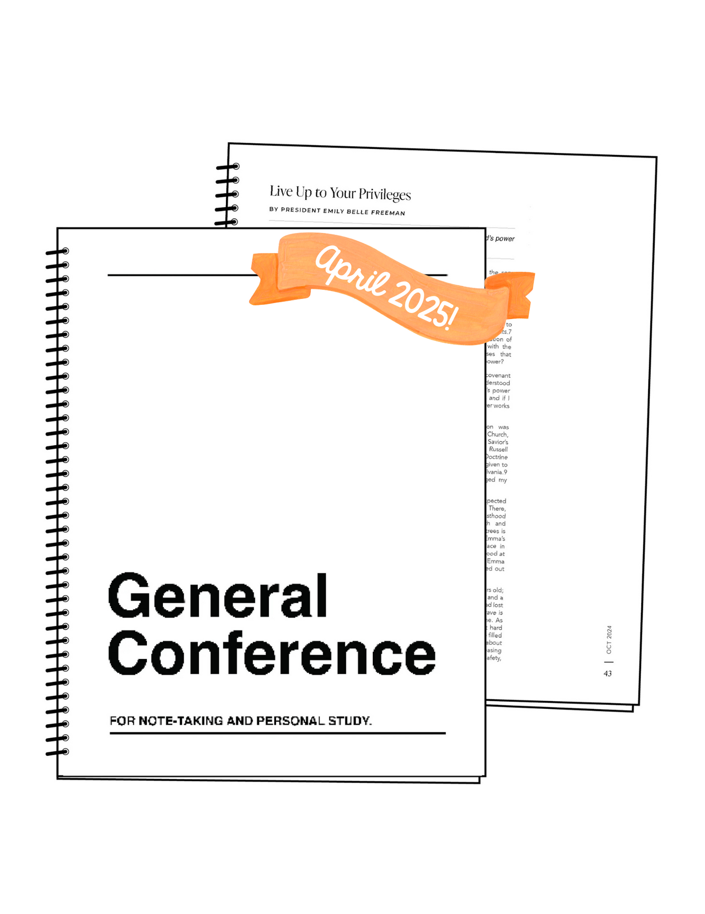 (PRE-ORDER) GNB General Conference Print - April 2025