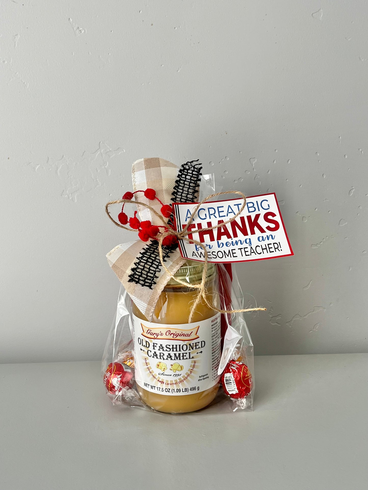 Teacher Appreciation - Caramel Jar