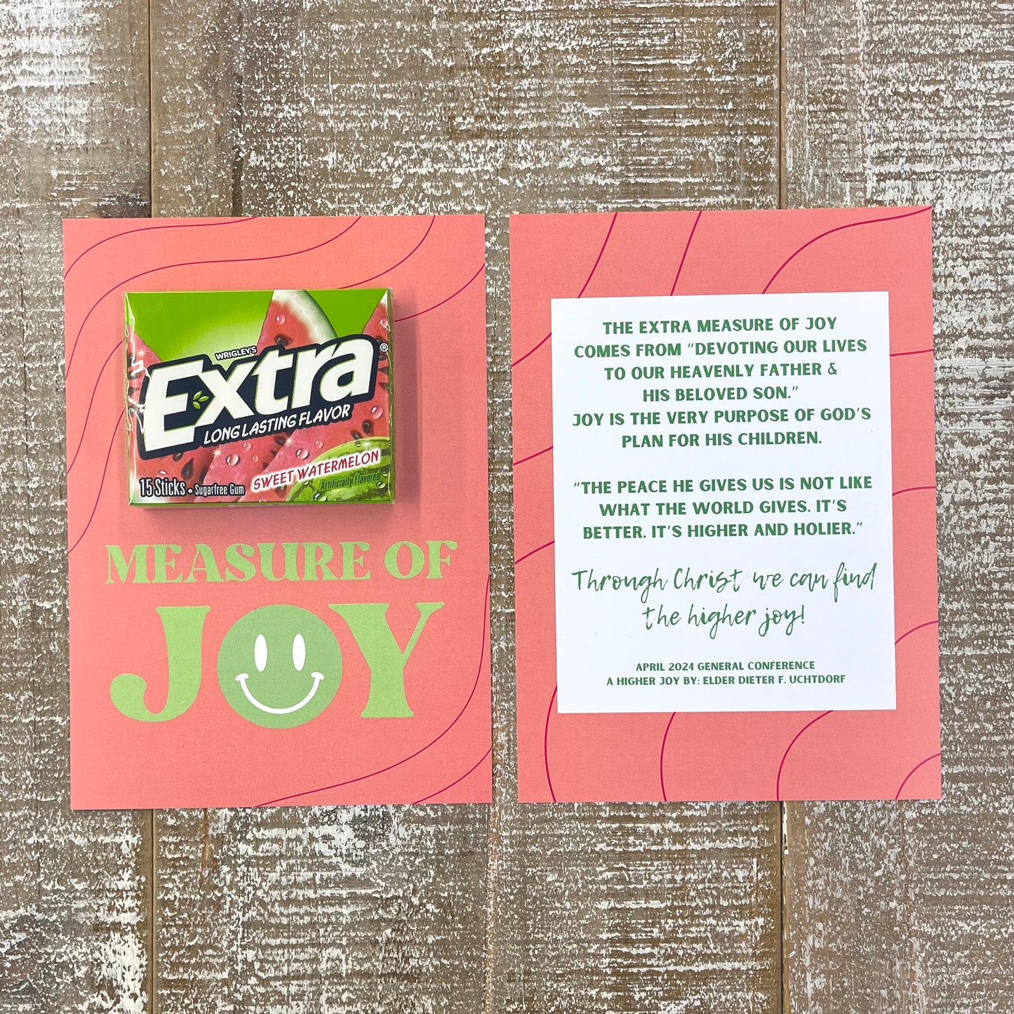 Ministering Gift - Extra Measure of Joy - May 2024