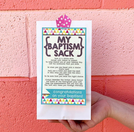 Baptism Gift - Baptism Sack