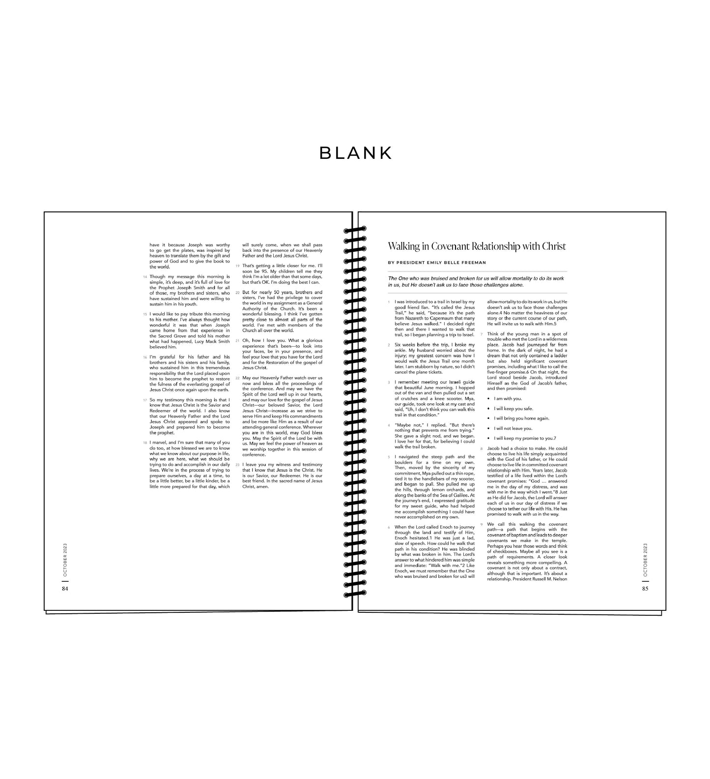 GNB October 2023 General Conference Wide Margin Notebook