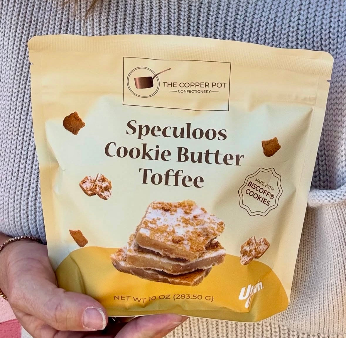 Speculoos Cookie Butter Toffee