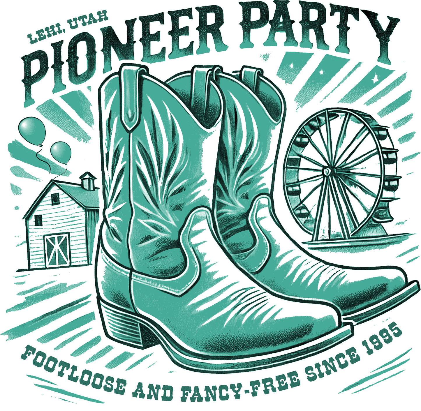 Pioneer Party 30 Year Anniversary T-Shirts - PRE ORDER DISCOUNT