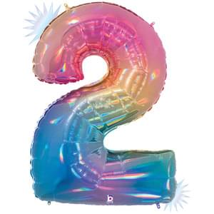 #2 Rainbow 34" Mylar