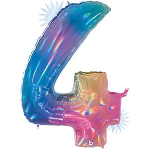 #4 Rainbow 34" Mylar