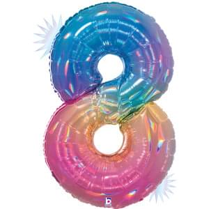 #8 Rainbow 34" Mylar