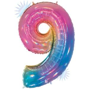 #9 Rainbow 34" Mylar