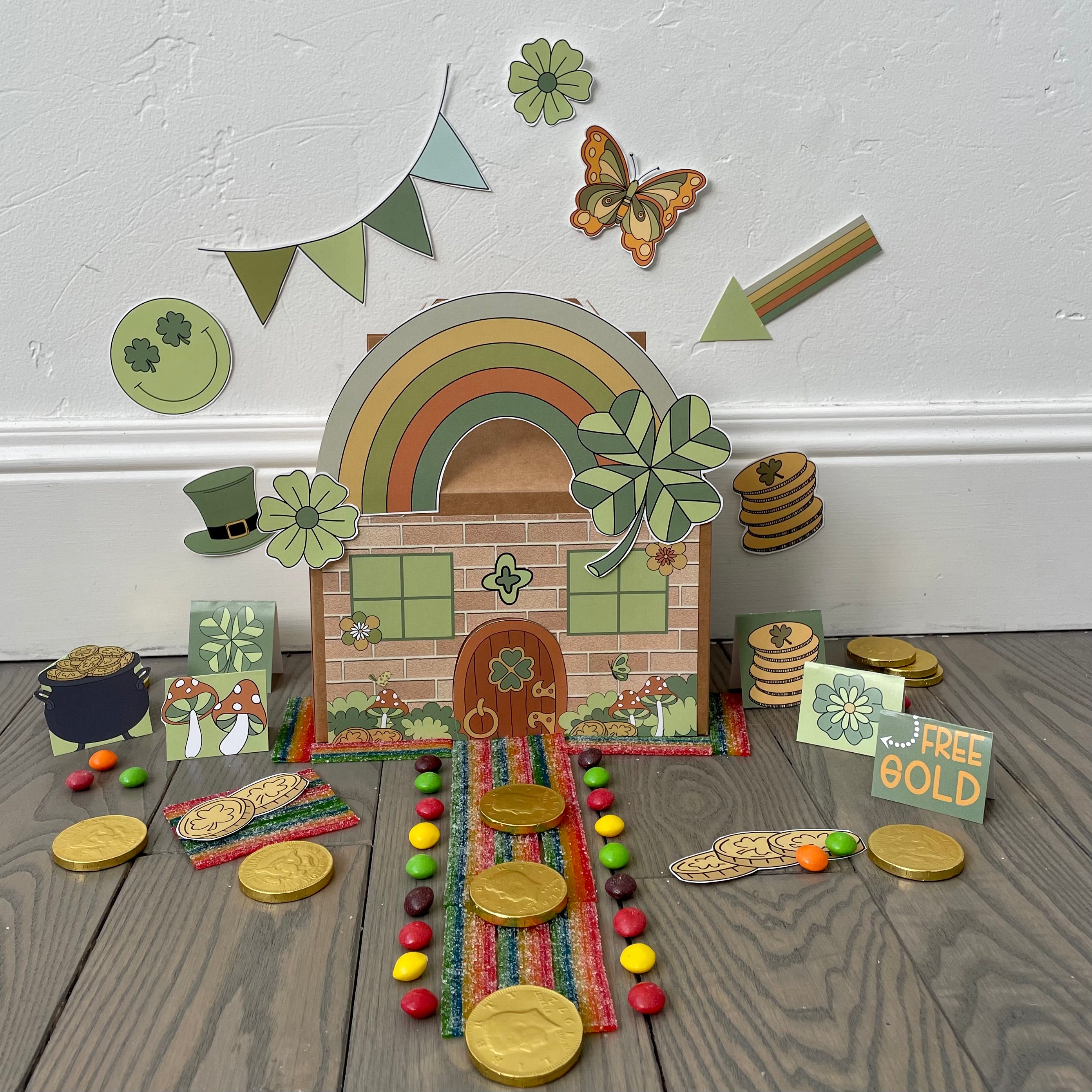 St. Patrick's Gift - Leprechaun Trap Kit – Pioneer Party Gift and Copy