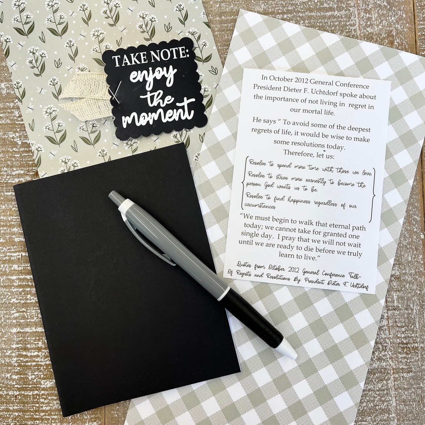 Ministering Gift- January 2023- Take Note