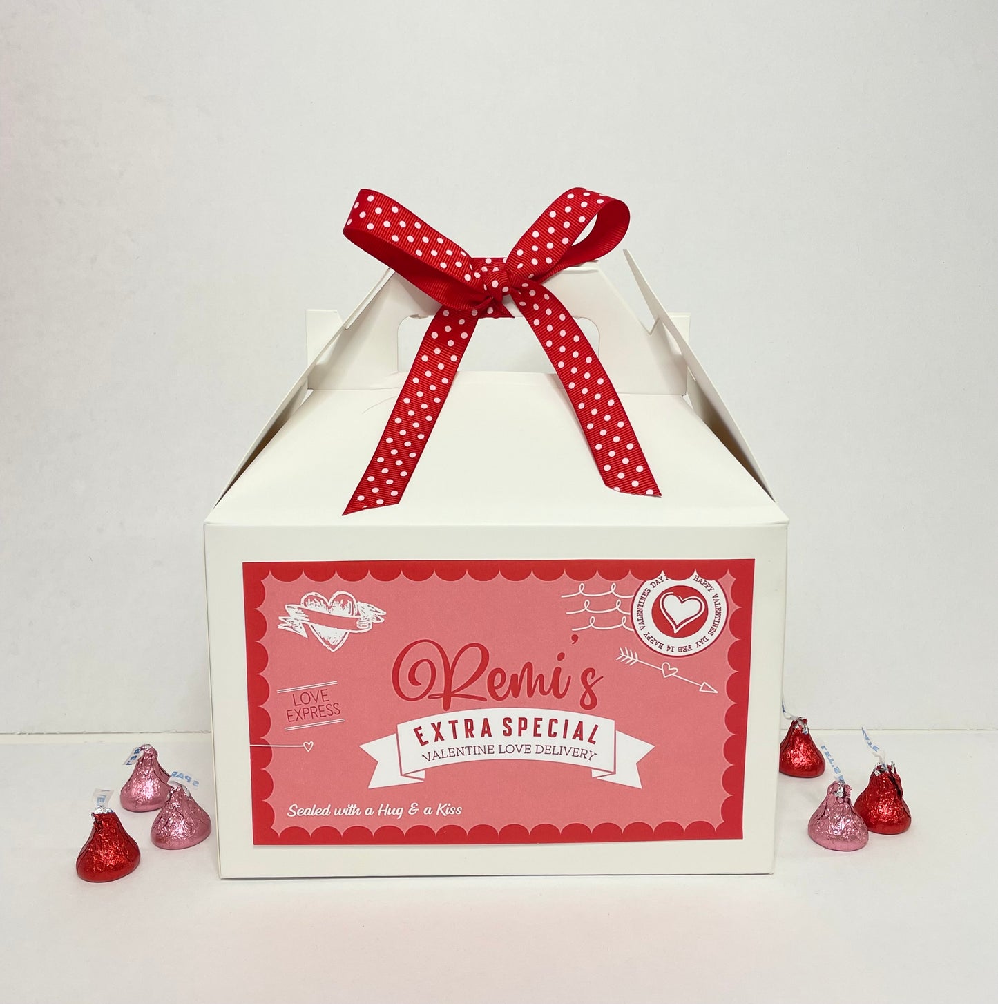 Personalized Valentine Delivery Tag