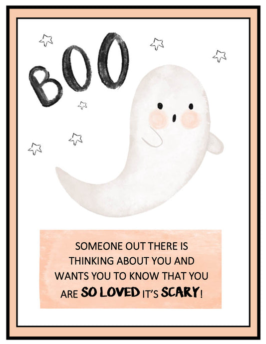 Halloween Boo Door Decorating Kit