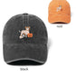HALLOWEEN Mummy Dog Embroidered Baseball Cap