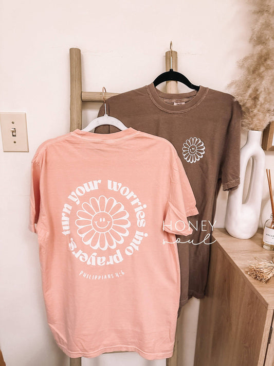 Turn Your Worries Into Prayers Graphic Tee
