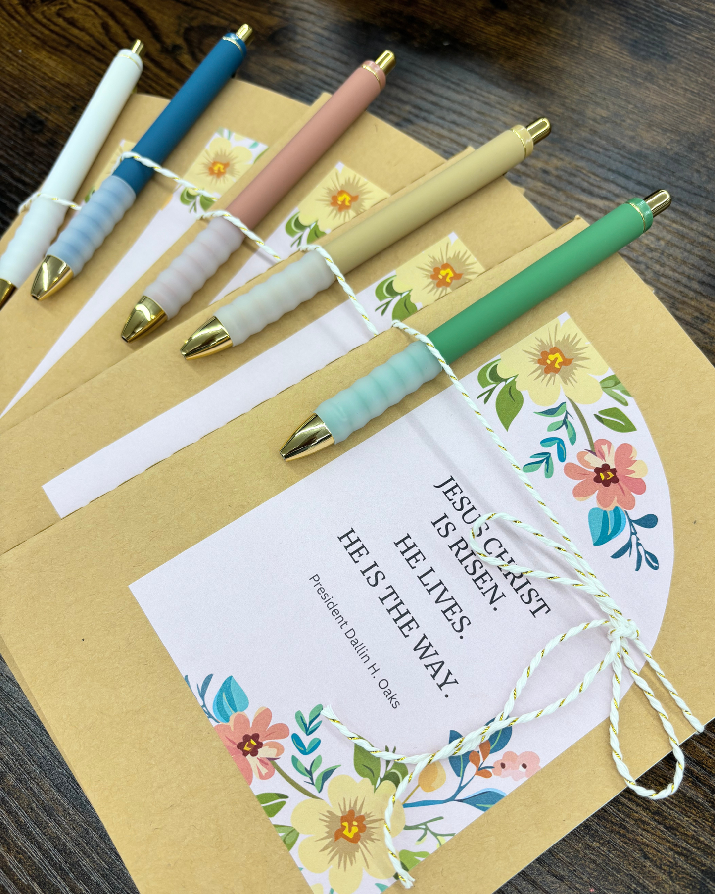 He Lives Notebook - April 2026 Ministering Gift