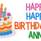 Birthday Poster - Horizontal - 2'x3'