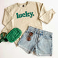 Lucky Crewneck Sweatshirt, Lucky Sweatshirt, St Patricks Day