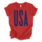 USA 4th of July Graphic Shirt, 4th of July Graphic Tee
