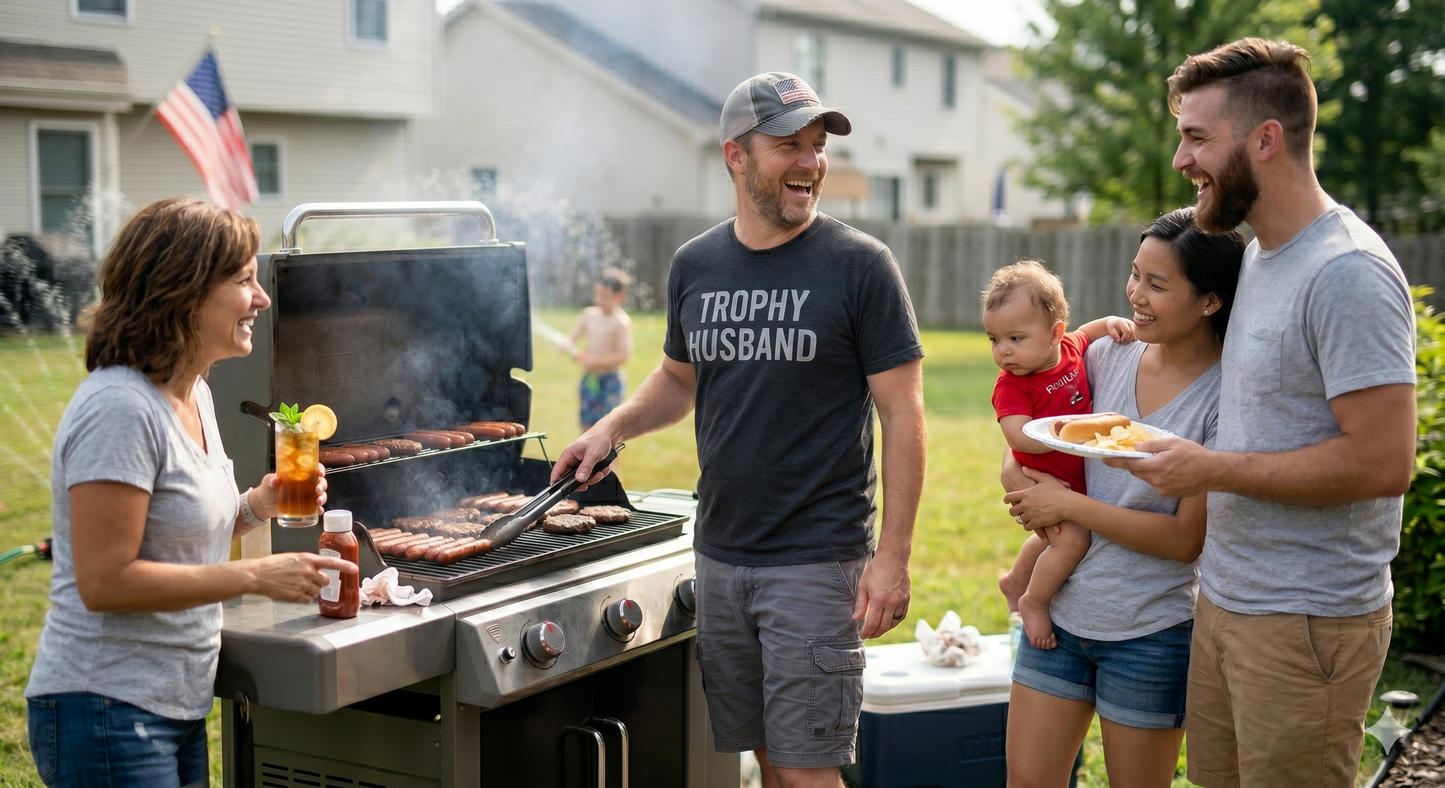 Trophy Husband Graphic Tee