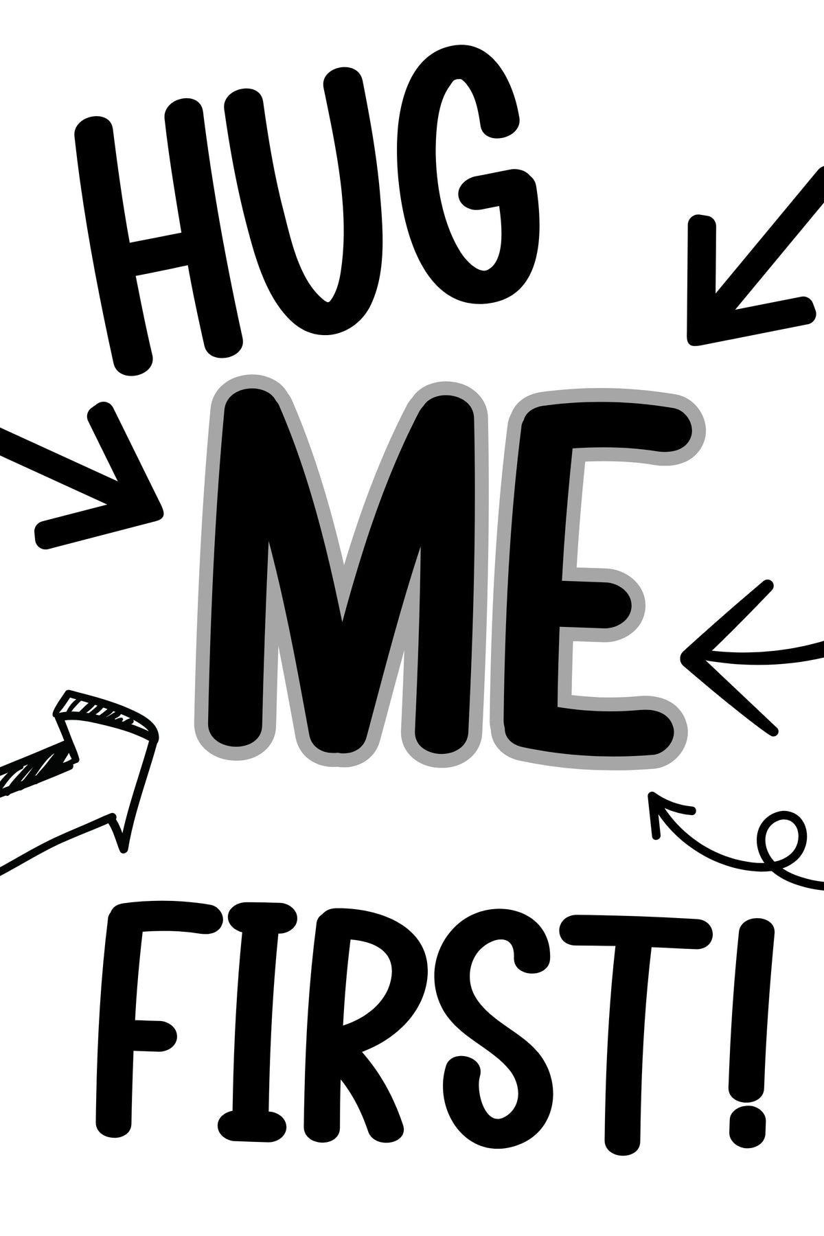 Missionary Banner - Hug Me First 2'x3'