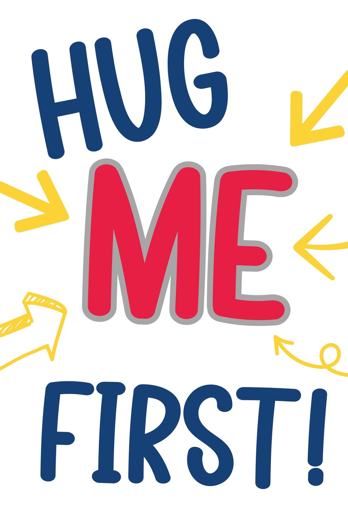 Missionary Banner - Hug Me First 2'x3'