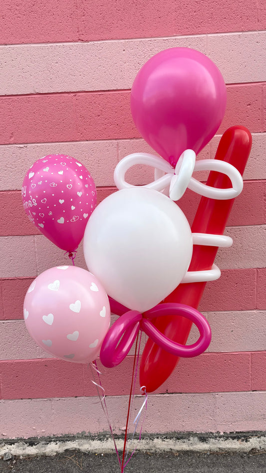 A Valentine Balloon Bouquet - Block Party