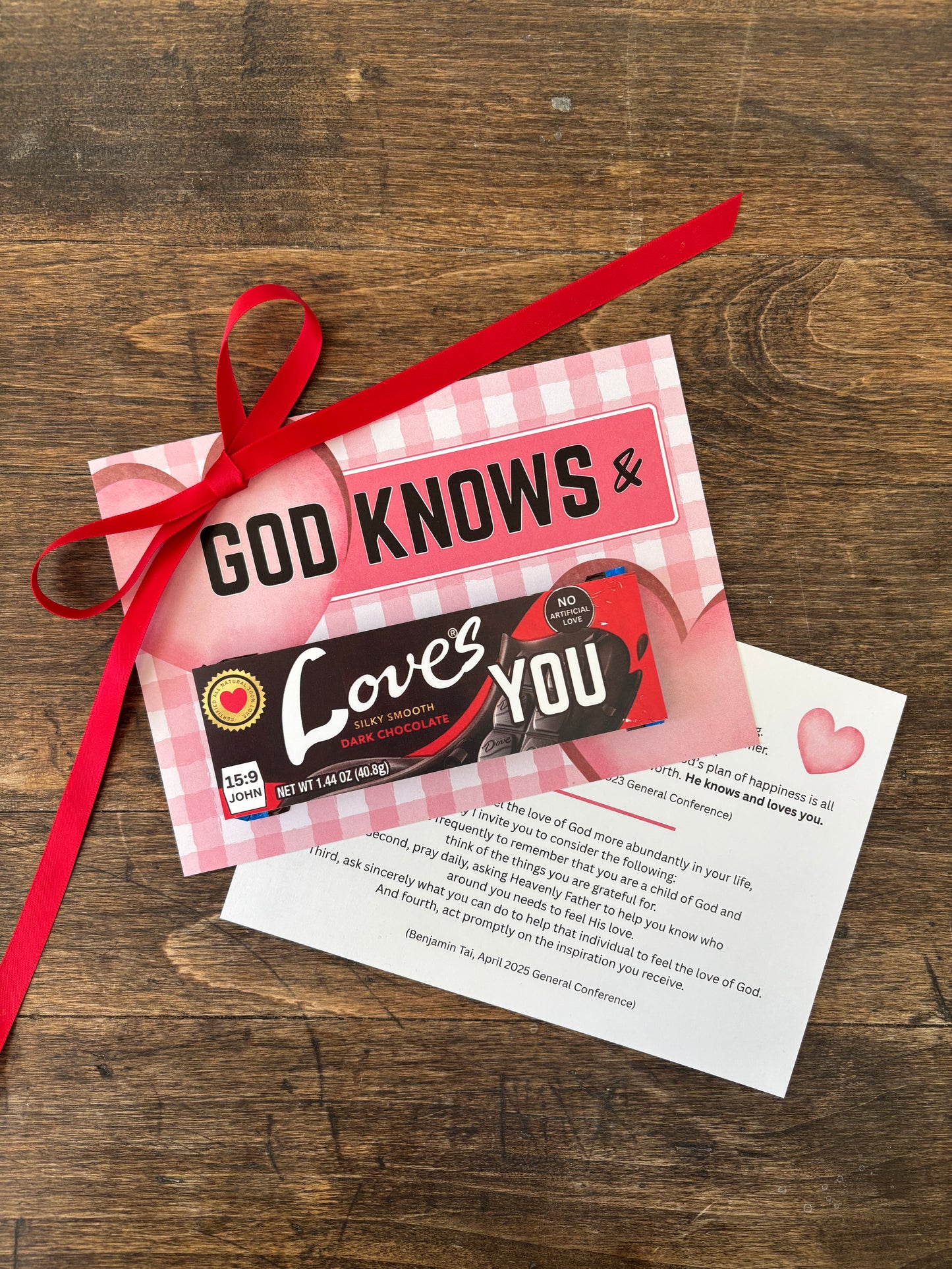 God Knows and Loves You - February 2026 Ministering Gift