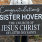 Missionary Banner - Called to Serve/Congratulations Nametag