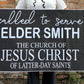 Missionary Banner - Called to Serve/Congratulations Nametag
