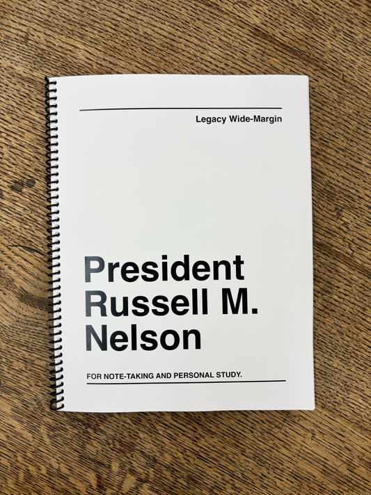 President Nelson Legacy Workbook