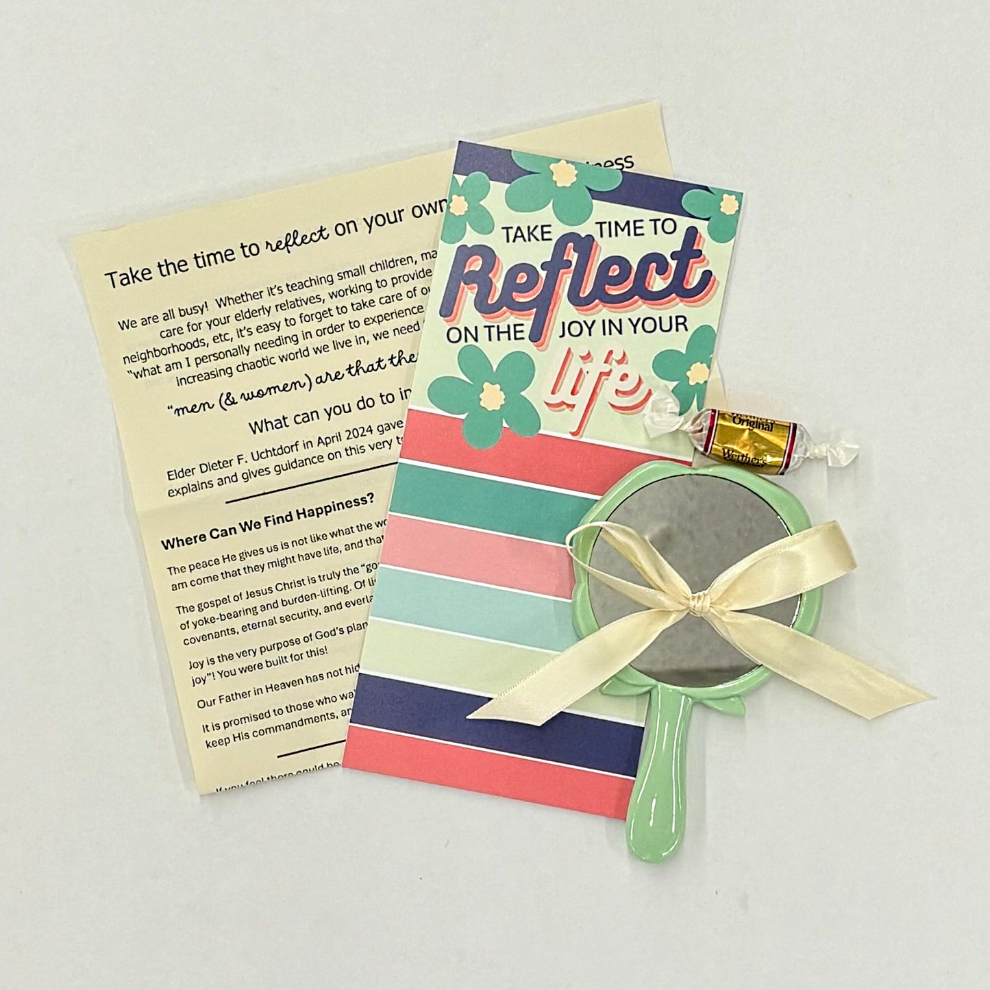 Ministering Gift "Reflect" on Personal Happiness