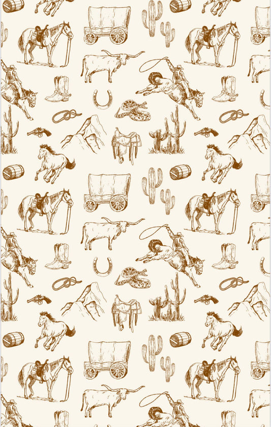 Western: Double-Sided Hand Towel