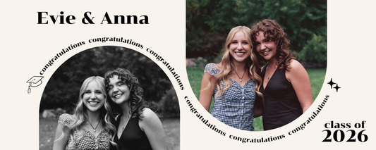 Rounded Pics Graduation Banner - Horizontal - 2x5