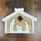 Wooden Nativity Scene- Small