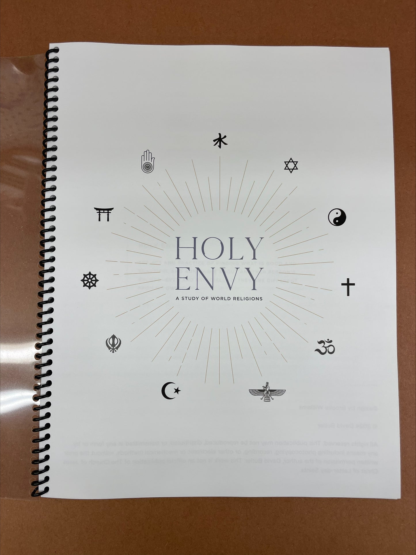 Holy Envy World Religions Workbook - David Butler