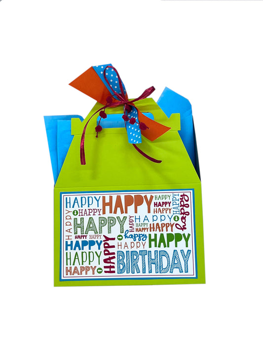 Birthday Gift - Happy Birthday Gable Box