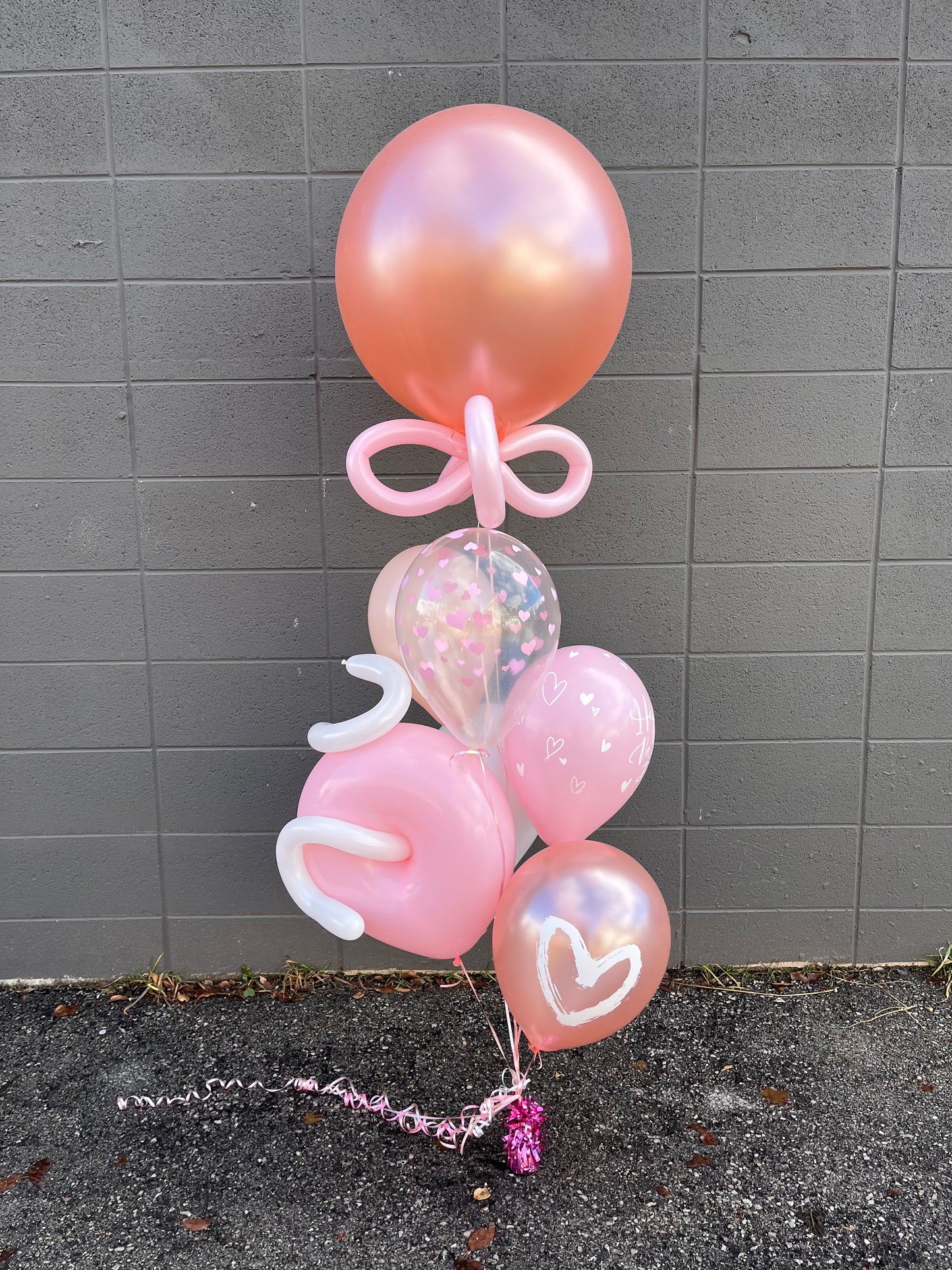 A Valentine Balloon Bouquet - Loop-d-Loop