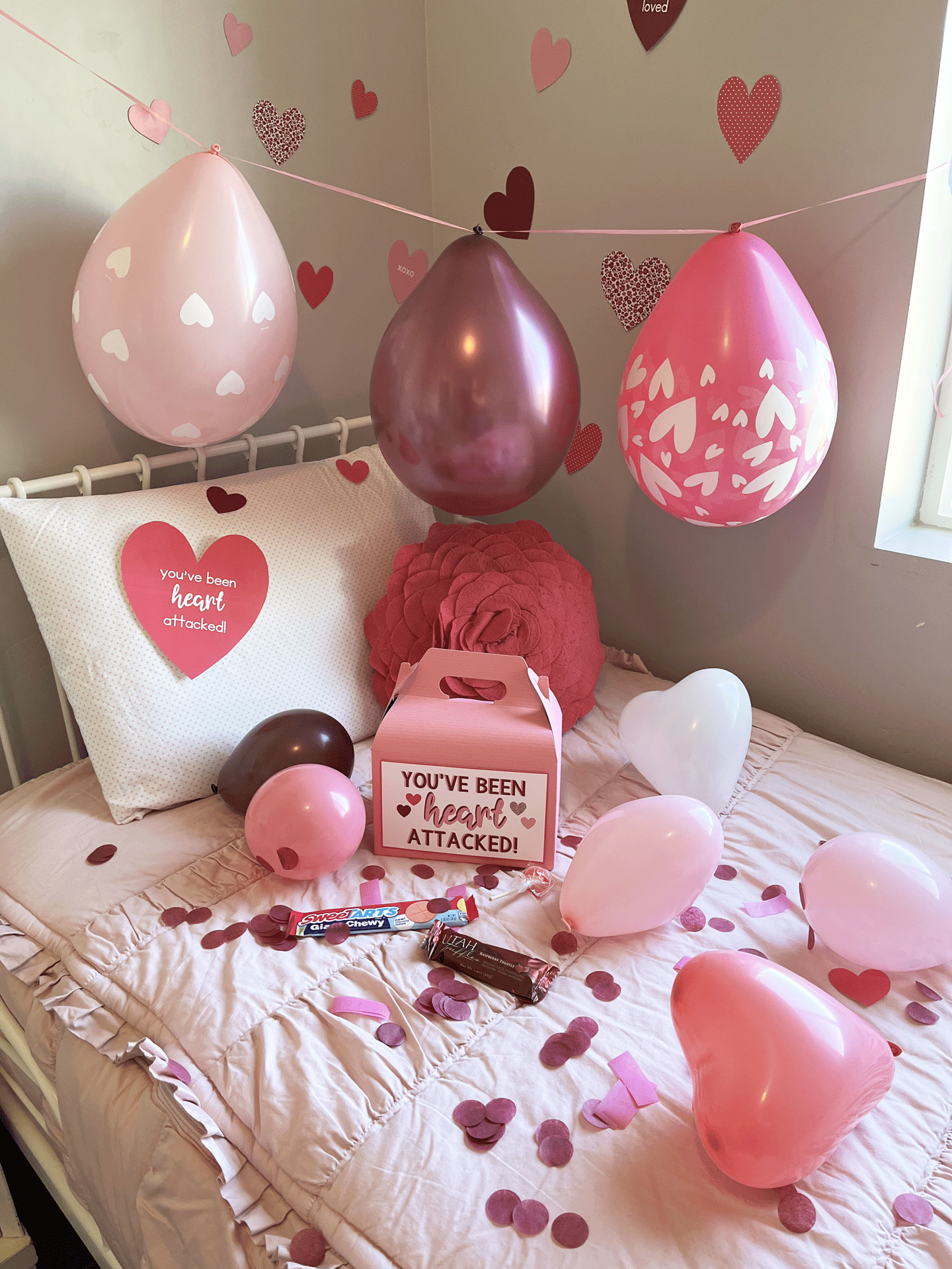 Valentine Gift - Heart Attack Gable Box