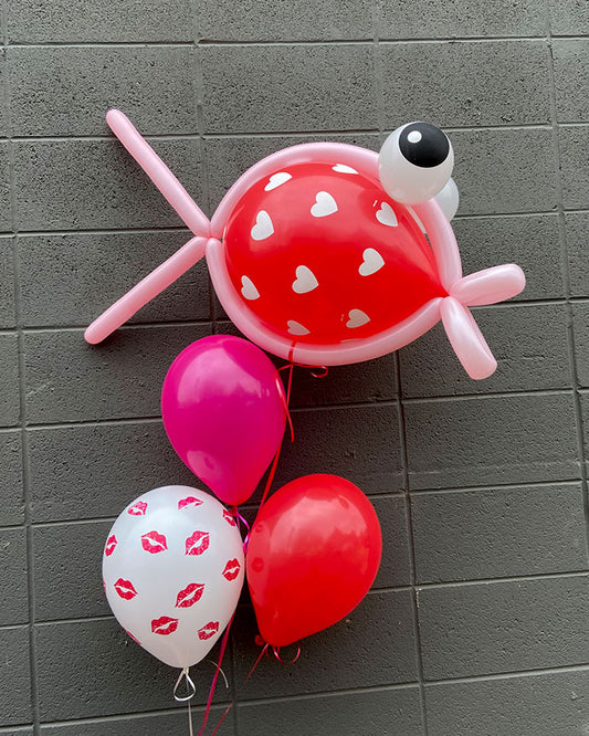 A Valentine Balloon Bouquet - Little Fishy