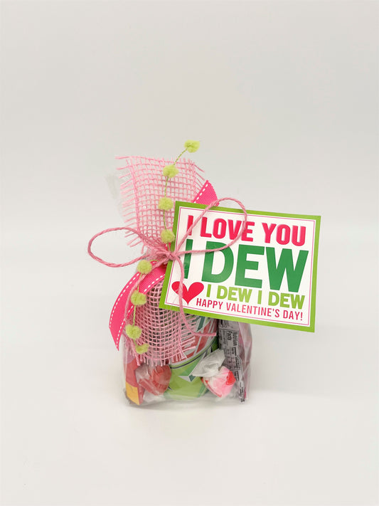 Valentine Gift - I Love You I Dew